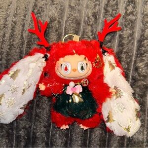 Labubu - Red Christmas Reindeer
